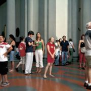 2004-08-23 - Accademia Florence tourists