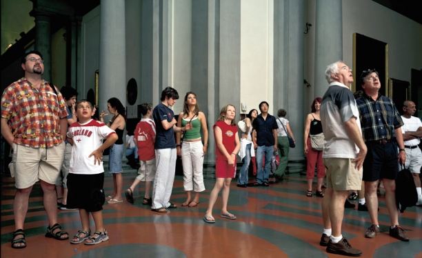 2004-08-23 - Accademia Florence tourists