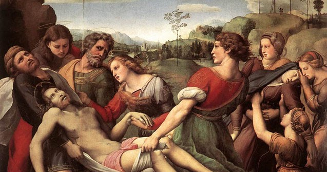 2005-06-15 - Raphael Deposition Borghese Gallery detail