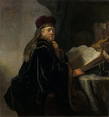 2013-09-11 - Rembrandt Scholar in His Study National Gallery Prague
