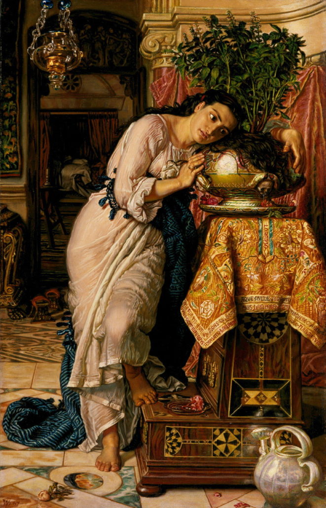 2014-05-15 - William Holman Hunt Isabella and the Pot of Basil