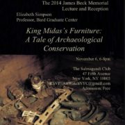 2014-10-02 - James Beck Memorial Lecture
