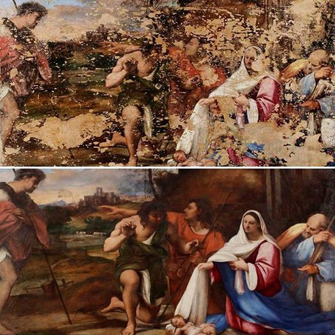 2016-06-14 - Sebastiano del Piombo Adoration of the Shepherds Fitzwilliam Museum